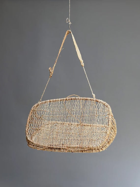 huacal basket incausa indigenous art handmade carrying basket Nahua Mexico cover