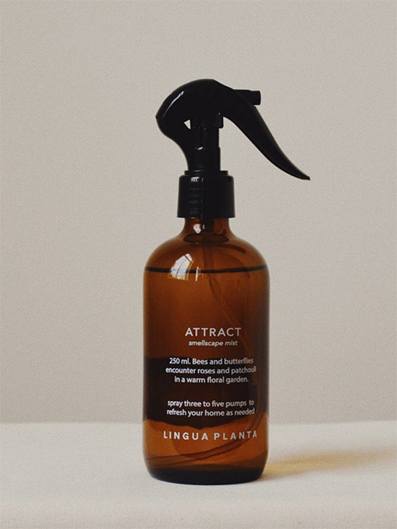 attract roomspray Lingua Planta natural perfume