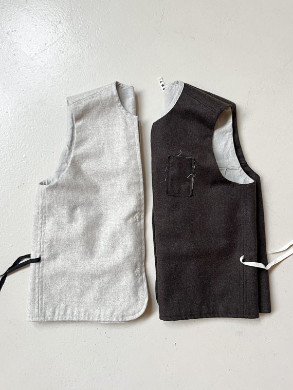 woolen gilet gem fant shop online winter gilet wollen gilet 2 colors