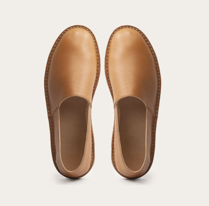la botte gardiane maurice slipper naturel custom sukha handmade shoes camargue france front