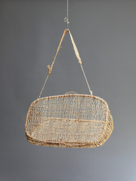 huacal basket by nahua incausa handmade basket back