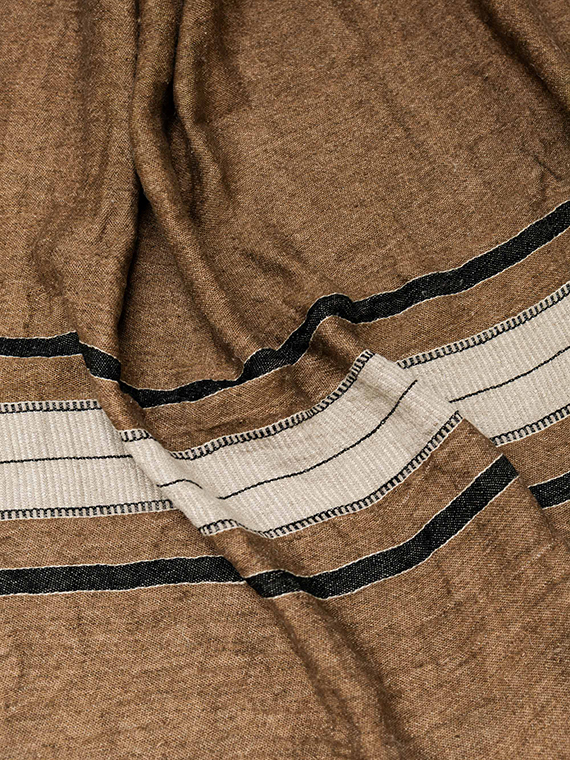 beach towel bruges stripe libeco home libeco linen detail