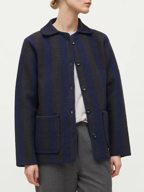 Ethan jacket aiayu woolen jacket stripe aiayu shop online jacket cover