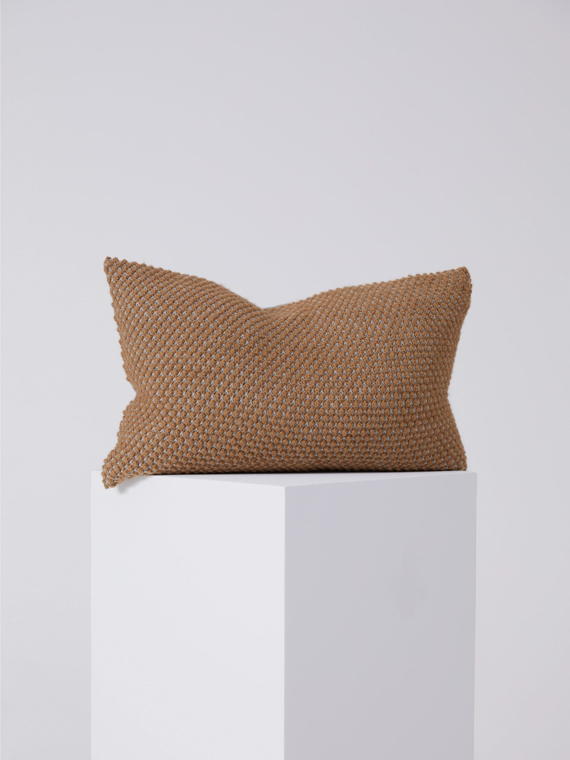 heather classic pillow mix nutmeg aiayu shop online llama wool cushion model