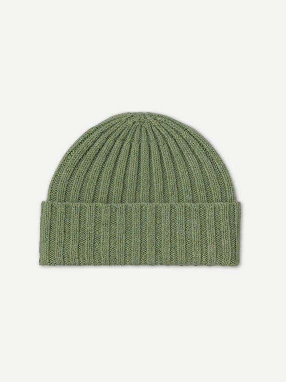 Plain Ribbed Hat Sage jo gordon shop online